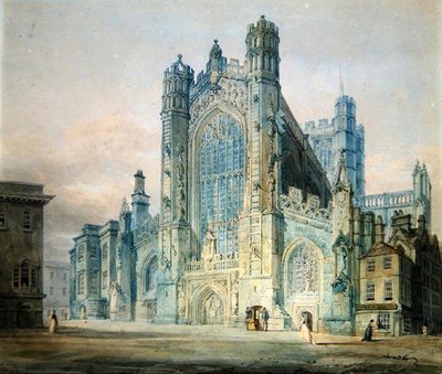View of a Cathedral by Joseph Mallord William Turner