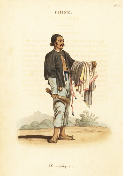 Chinese domestic servant by William (after) Alexander