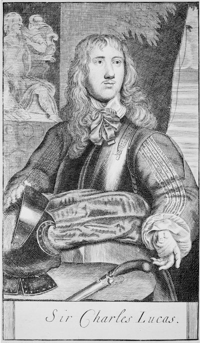 Sir Charles Lucas by William (after) Dobson
