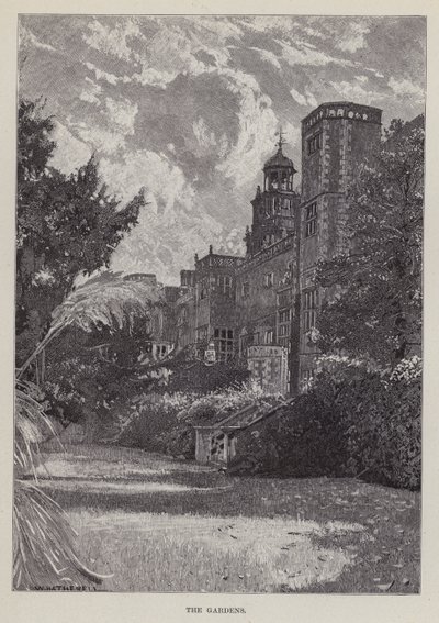 Hatfield House, The Gardens by William (after) Hatherell