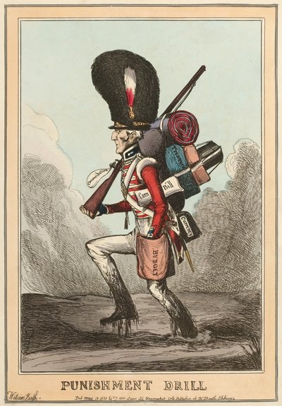 Punishment Drill by William (after) Heath