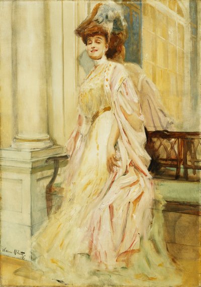 An Elegant Lady by William Ablett