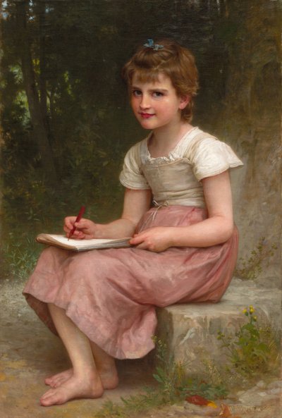 A Calling by William Adolphe Bouguereau