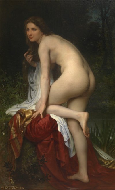 Bather by William Adolphe Bouguereau