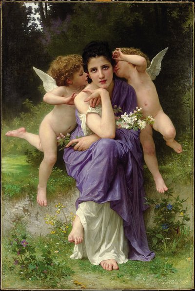 Songs of Spring by William Adolphe Bouguereau