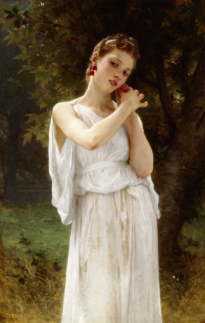 Earrings by William Adolphe Bouguereau