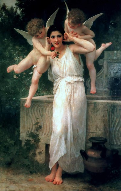 The Awakening of the Heart by William Adolphe Bouguereau