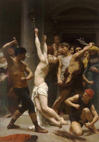 The Flagellation of Christ by William Adolphe Bouguereau