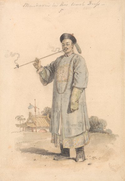 A Mandarin in his Court Dress by William Alexander