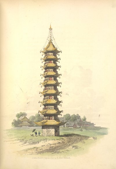 A pagoda by William Alexander