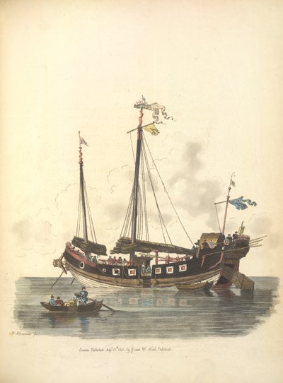A ship of war by William Alexander