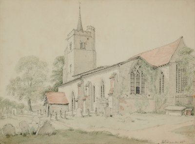 Aldenham Church, Hertfordshire by William Alexander
