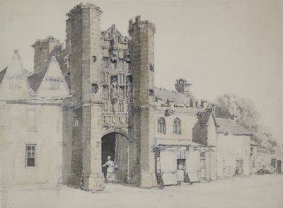 Bishops Palace, Wells Cathedral by William Alexander