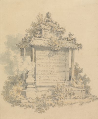Frontispiece for Costume of China by William Alexander
