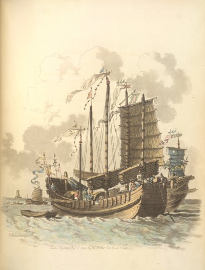 Portraits of sea vessels by William Alexander