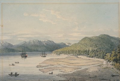 Salmon Cove, Observatory Inlet by William Alexander