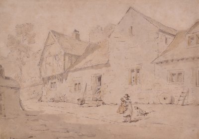 Village Scene, Kent by William Alexander