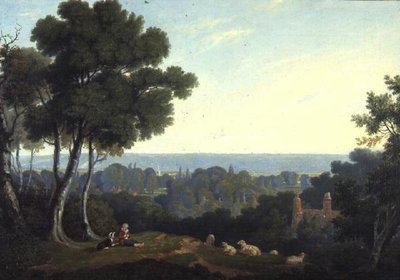 Scene in the Vale of Marlow by William Alfred Delamotte