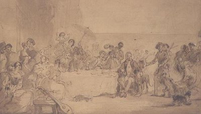 Gala Day At Abbotsford by William Allan