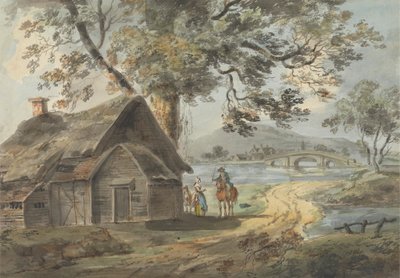 Man on Horseback and Other Figures by William Anderson