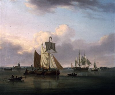 Shipping Off Deptford by William Anderson