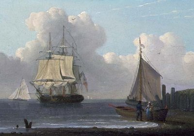 Shipping Scene by William Anderson