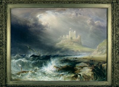 Bamburgh Castle, Northumberland by William Andrews Nesfield