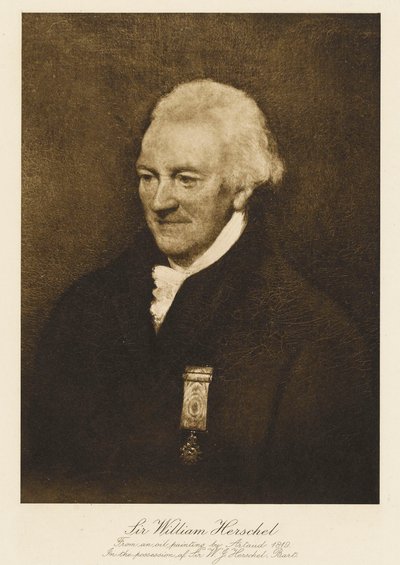 Sir William Herschel (1738-1822) by William Artaud