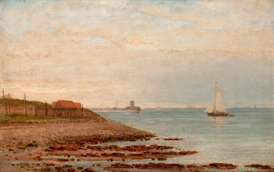 Broughty Castle from the Stannergate by William Barclay