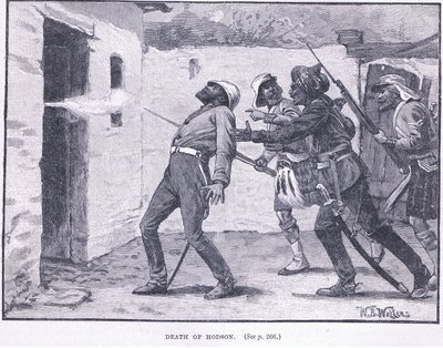 The death of Hodson by William Barnes Wollen