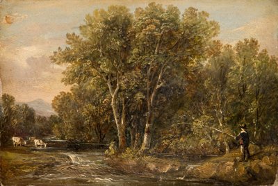 Wooded Landscape by William Bath