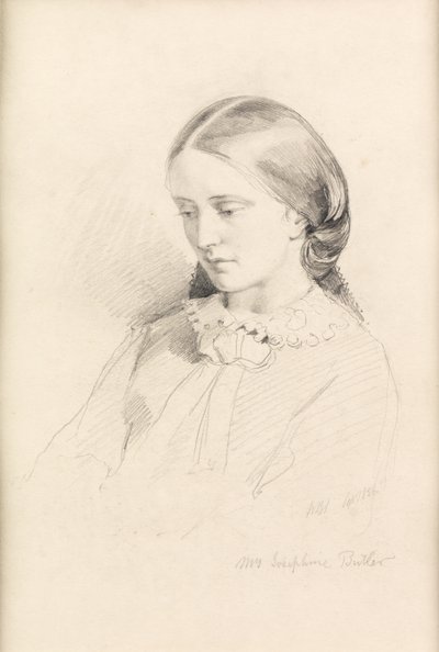 Josephine Butler, Early Feminist Campaigner by William Bell Scott