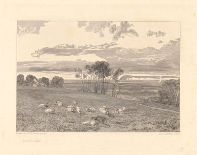 Crowhurst, Sussex by William Bernard Cooke