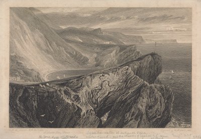 Lulworth Cove, Dorset by William Bernard Cooke