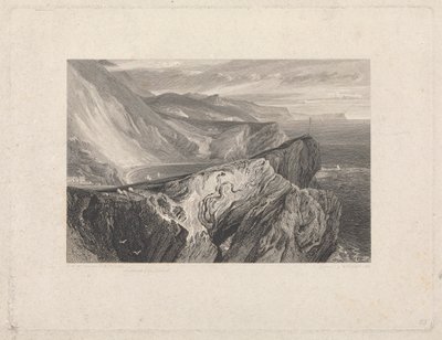 Lulworth Cove, Dorset by William Bernard Cooke