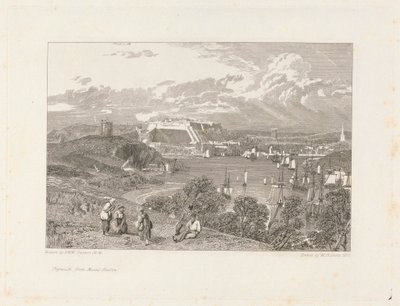 Plymouth, from Mount Batten by William Bernard Cooke