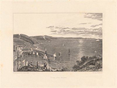 Torbay from Brixham by William Bernard Cooke