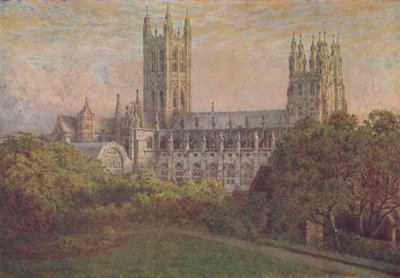 Canterbury Cathedral by William Biscombe Gardner