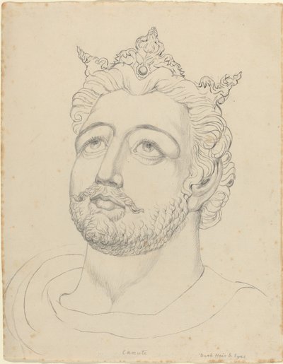 King Canute by William Blake