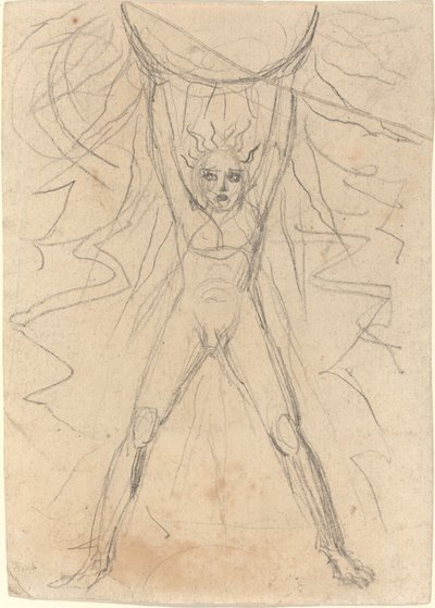 Los Supporting the Sun by William Blake