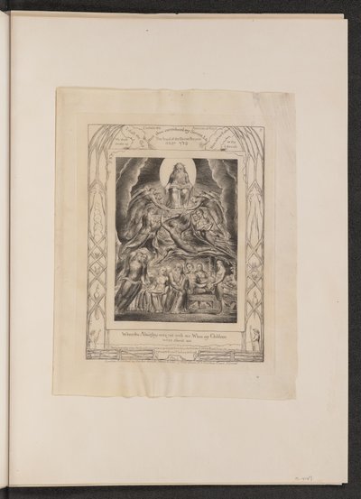 Satan Before the Throne of God by William Blake