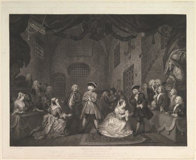 The Beggars Opera, Act III by William Blake