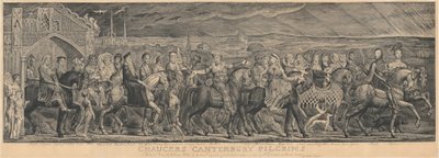The Canterbury Pilgrims by William Blake
