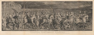 The Canterbury Pilgrims by William Blake