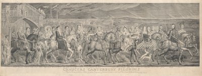 The Canterbury Pilgrims by William Blake