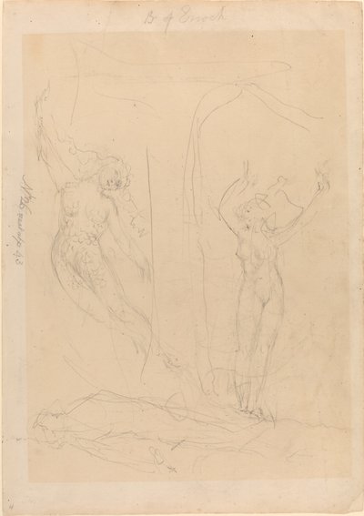 The Daughter of Men Becomes a Siren by William Blake