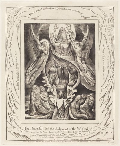 The Fall of Satan by William Blake