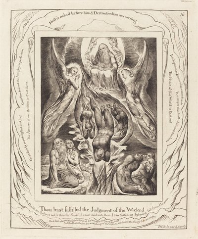 The Fall of Satan by William Blake