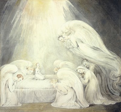 The Infant Jesus Saying His Prayers by William Blake