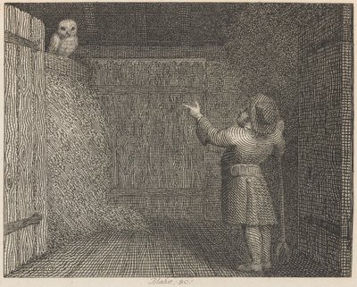 The Owl and the Farmer by William Blake